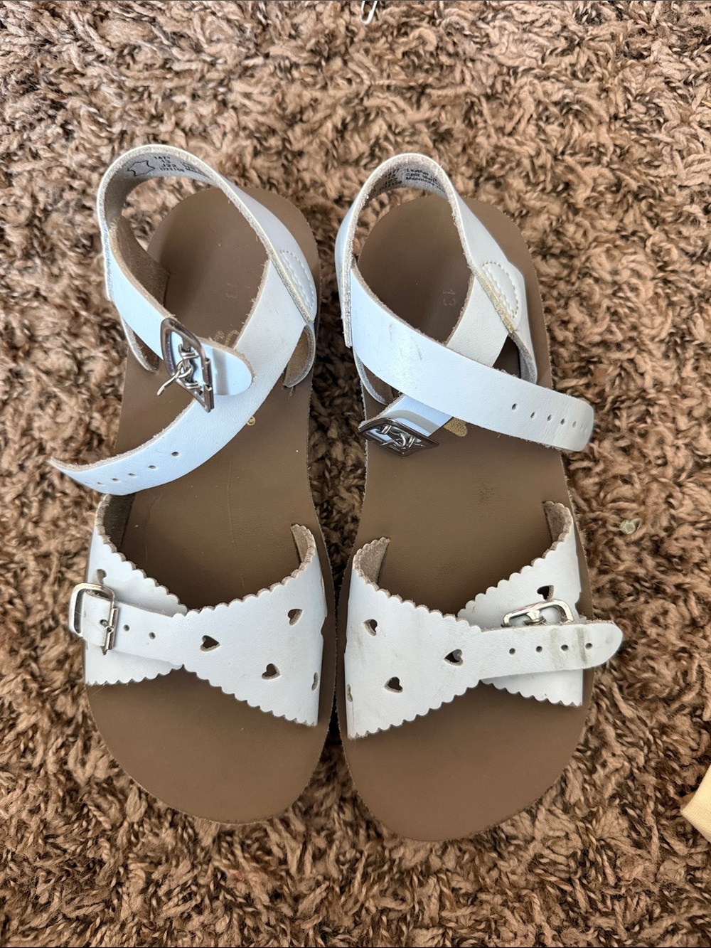 Kids Salt Water Sandals- Sun-San Sweetheart Style